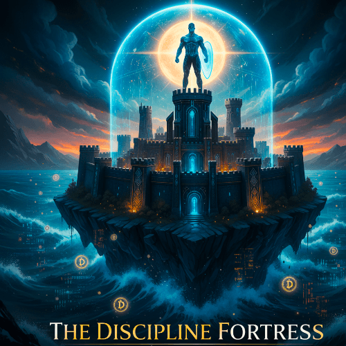 strengthen willpower by building the discipline fortress, symbolizing mental resilience and self-control.