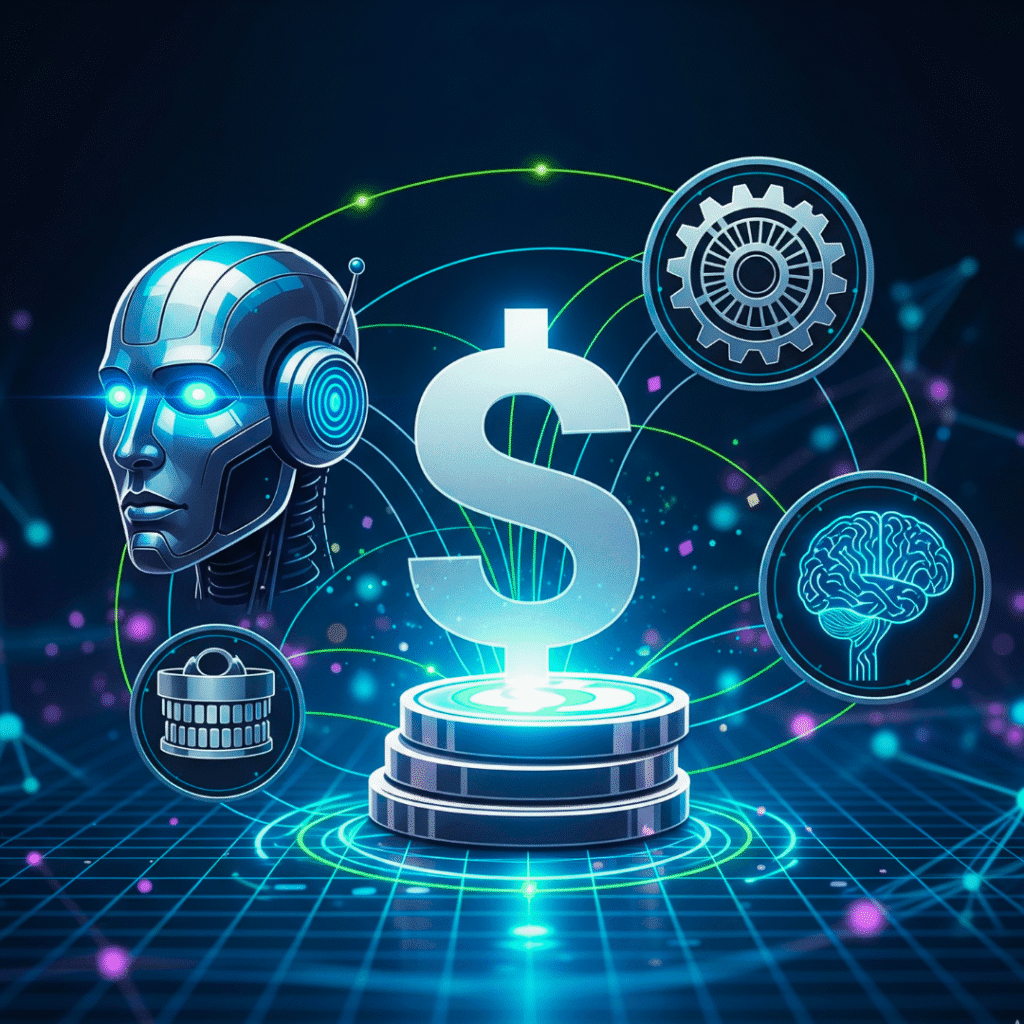 Advanced AI tool stack for 2025 showing how the Best AI Tools to Make Money Online (like ChatGPT) are used for high-quality content creation and strategy.