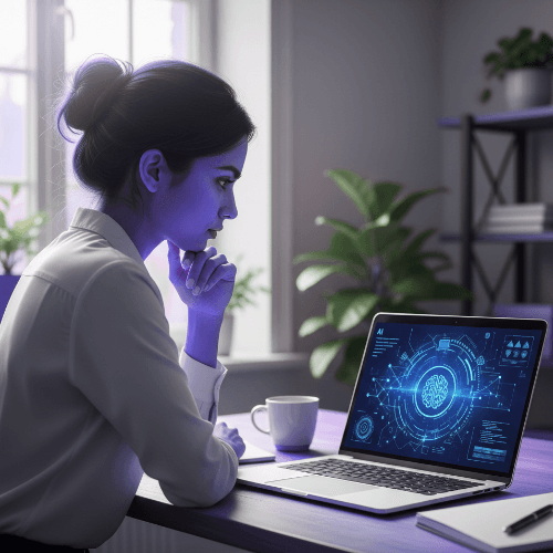 AI Marketers Club entrepreneur optimizing AI strategy and using AI tools for business growth and higher income.