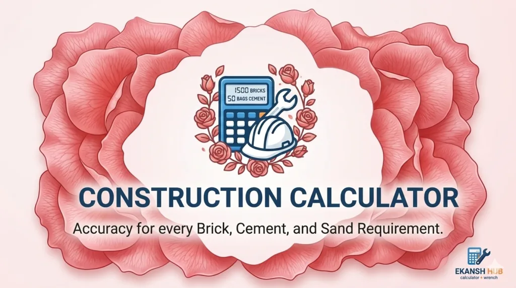 Stop Guessing, Start Building Smarter.
Get Instant Material Requirements based on B.N. Dutta Standards.
Save Time. Save Money. Build with Confidence.