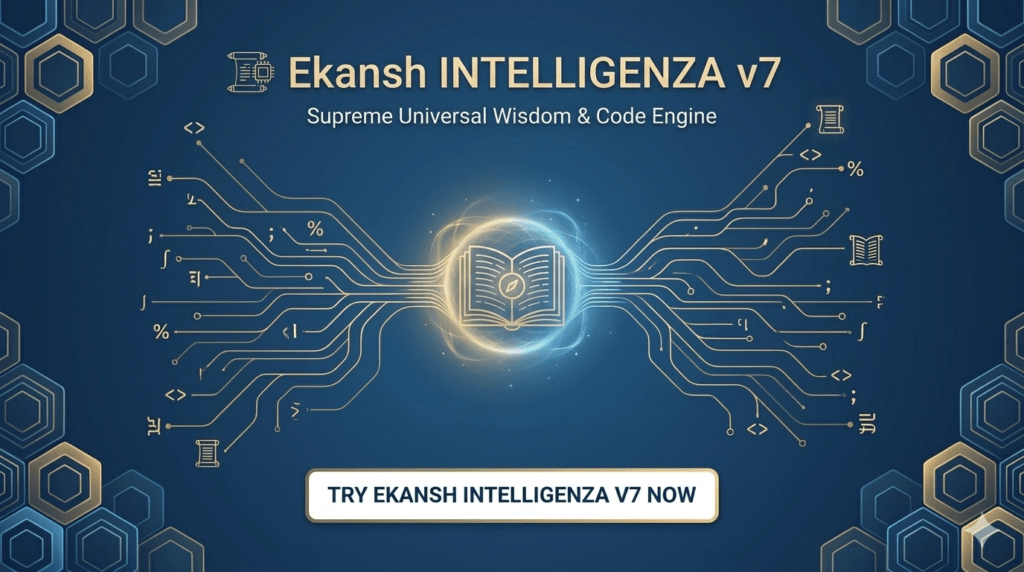 Ekansh INTELLIGENZA v7 - The Ultimate AI Wisdom Humanizer for Soulful Content and Pro Coding