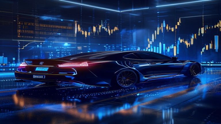 Nissan 2028 Skyline silhouette design concept highlighting the brand's shift in automotive investment strategy