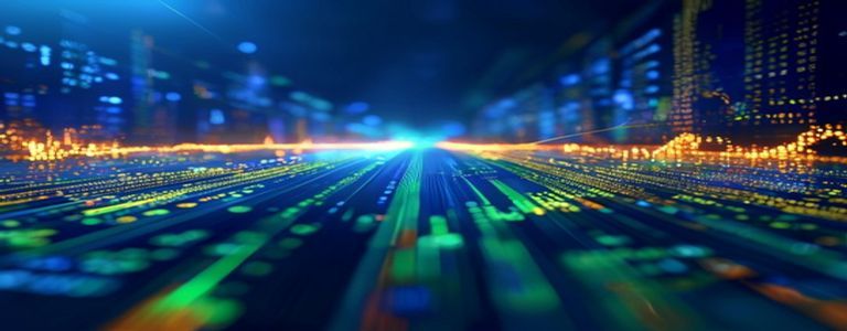 Financial market analysis and investment data visualization