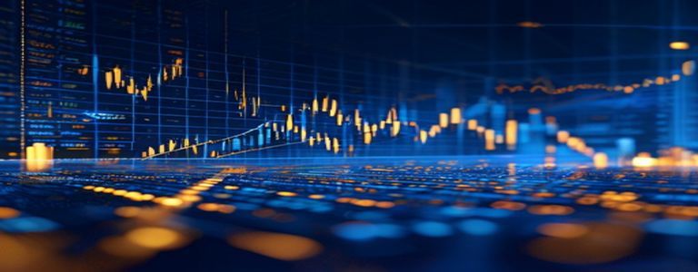 Financial market analysis and investment data visualization