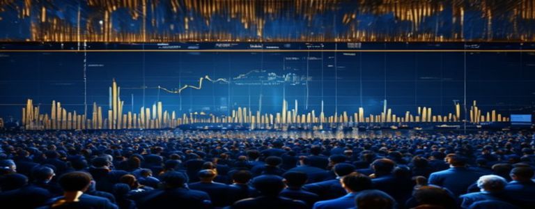 Financial market analysis and investment data visualization