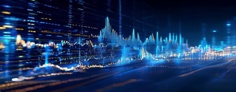 Financial market analysis and investment data visualization
