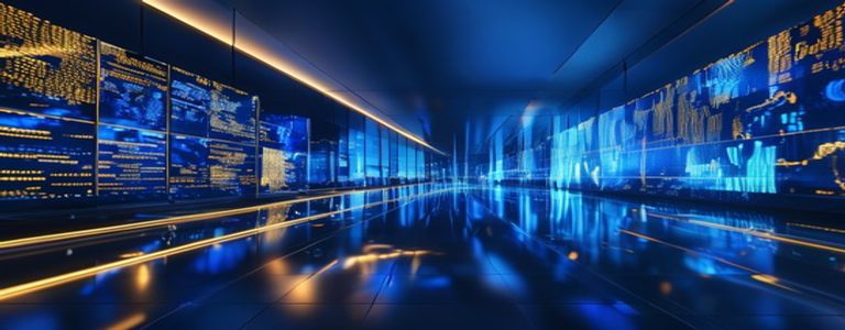 Financial market analysis and investment data visualization
